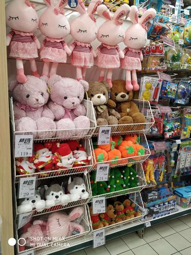 关城毛绒玩具陈列