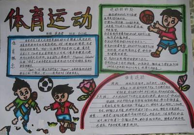 跳高运动的历史手抄报 党的历史手抄报