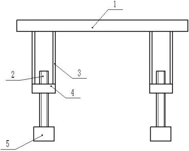 自动升降式电脑桌制造技术