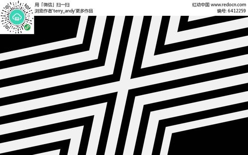 led矩阵方块频闪模特点线面黑白演绎视频素材
