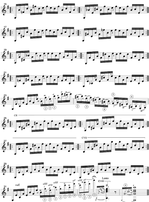 罗伯斯作品《第一号练习曲》etude no.1;heitor villa