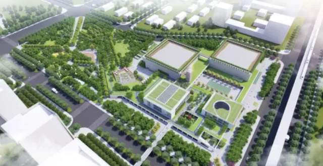 沣西文化公园位于宗地三东侧,紧邻地铁五号线,占地154亩,总建筑面积10