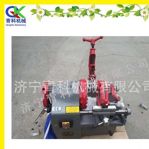 钢管切管套丝机 电动切管套丝机 台式攻丝机 攻牙机 管子车丝机