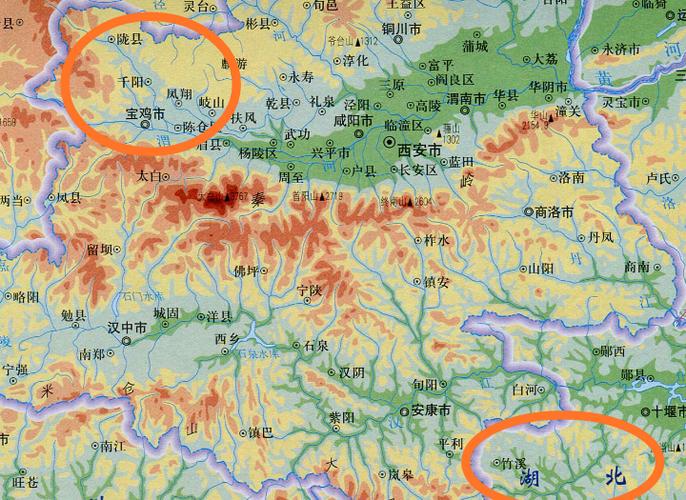 《禹贡》‖第一条山道从陇山开始,到陕西的荆山