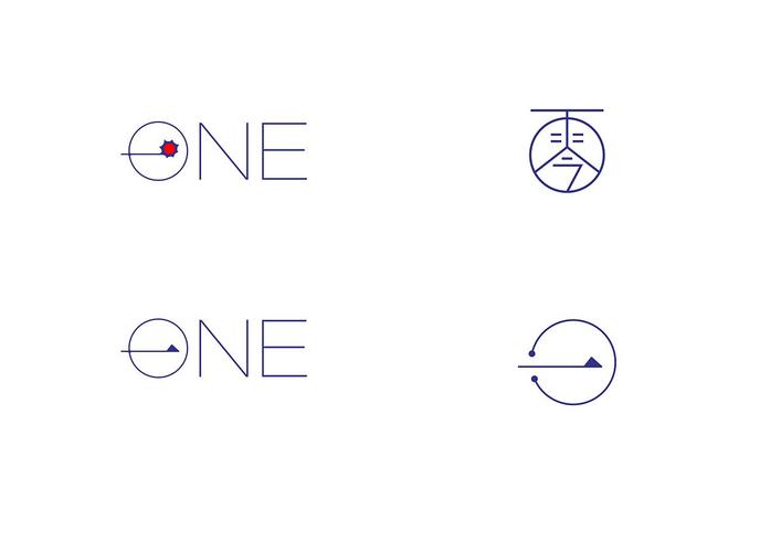 one logo