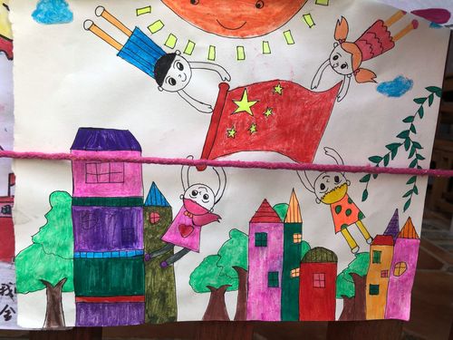 红色九月～江南幼儿园"爱祖国 爱家乡"幼儿绘画作品展