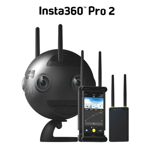 insta360pro2专业级全景相机8k3d防抖摄像机5gvr直播推荐解决方案