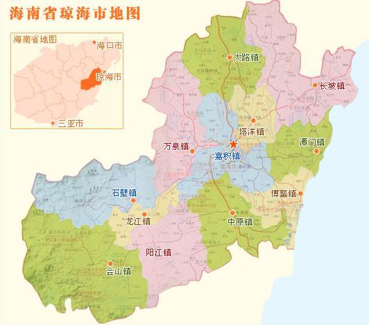 琼海市是中国海南省的一个县级市,属热带海洋性季风气候.