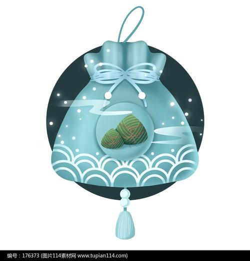 端午节粽子香包元素