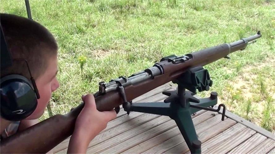 瑞典毛瑟m38式步枪射击实测,清脆的拉栓摩擦音听醉了