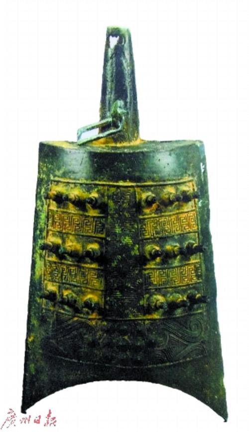 连山发现的战国青铜编钟