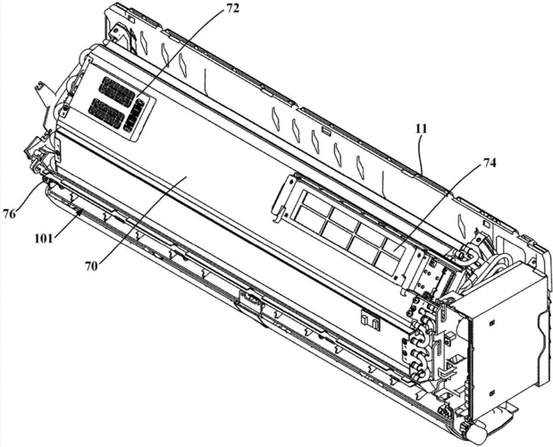 壁挂式空调室内机的制作方法