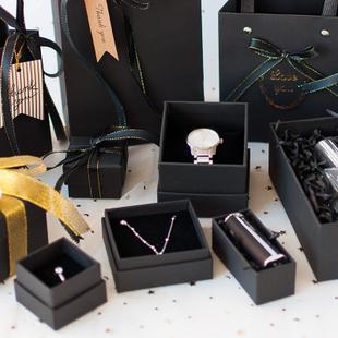 简约口红盒包装盒迷你唇膏香水化妆品首饰小礼物单只通用口红礼盒