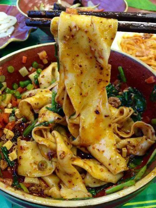 陕西宝鸡美食之西府扯面