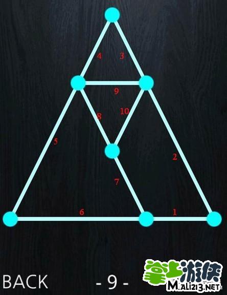 《一笔画》通关攻略之1-10关