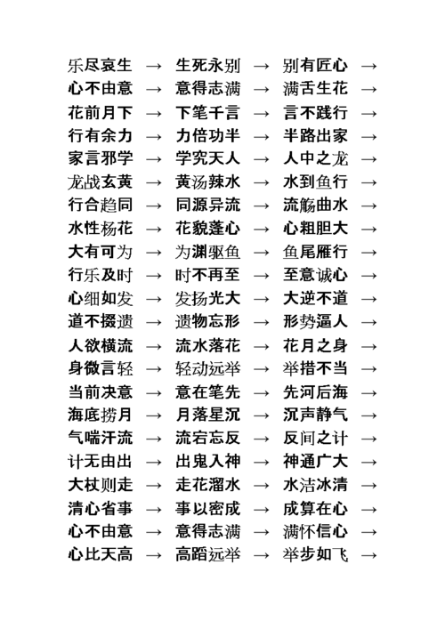 成语接龙100个[精选].doc