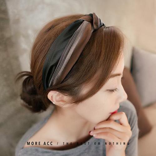 购客发捆发箍女韩国网红简约宽边压发卡发带超仙可爱百搭外出头饰头箍