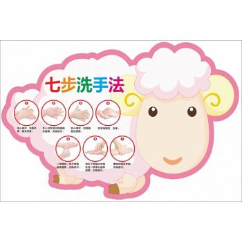 家居日用>家装软饰>墙贴/装饰贴>馨远居意>七步洗手法图片医院洗手间