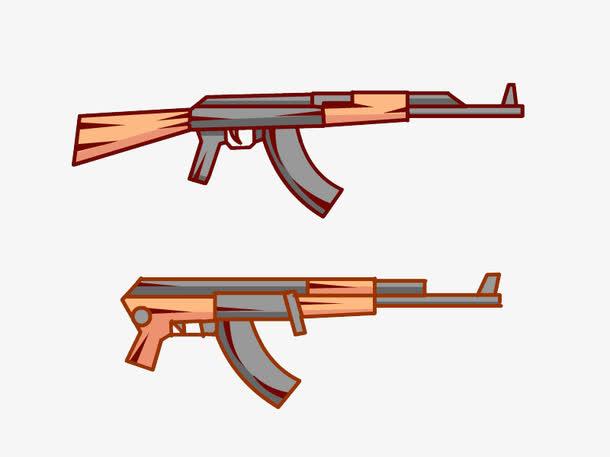 卡通枪支