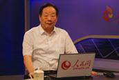江苏省张家港市南丰镇永联村党委书记吴栋材同志在人民网演播室