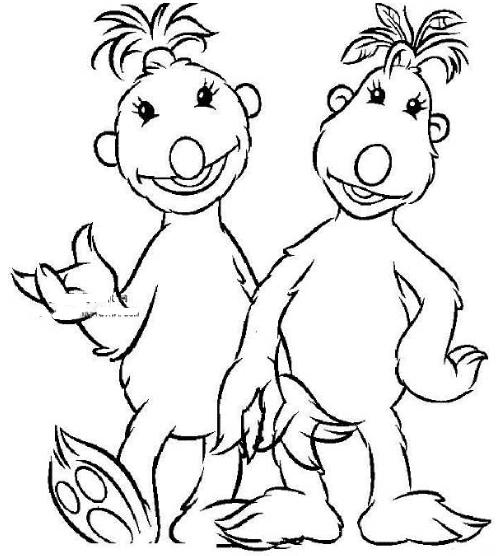 大眼睛的小怪兽简笔画怪兽的画法分享 怪兽简笔画