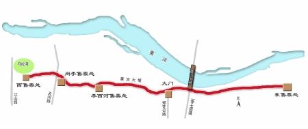 85公里黄河大堤竟设5处收"买路钱"关卡(图) (3)