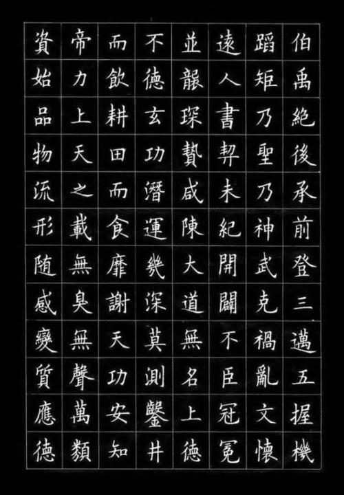 正文   硬笔临欧阳询《九成宫醴泉铭碑》     欧阳询楷书   《九成宫