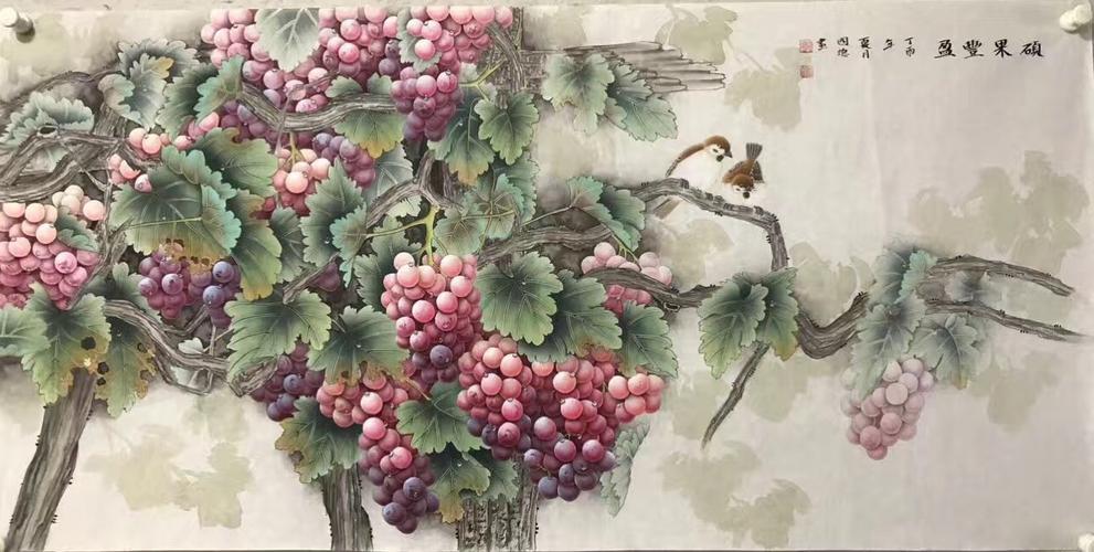 著名工笔画家欧阳国德作品欣赏