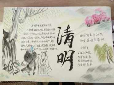 走亲访友之见闻手抄报 假期见闻手抄报