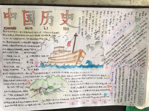 历史手抄报精彩作品欣赏