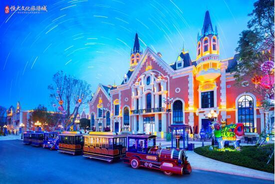 (展示中心实景图 来源:长沙恒大文化旅游城)