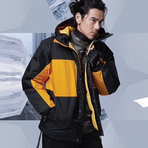 阿迪达斯羽绒服外套男2020冬季彭于晏同款撞色运动服夹克gf0076视频