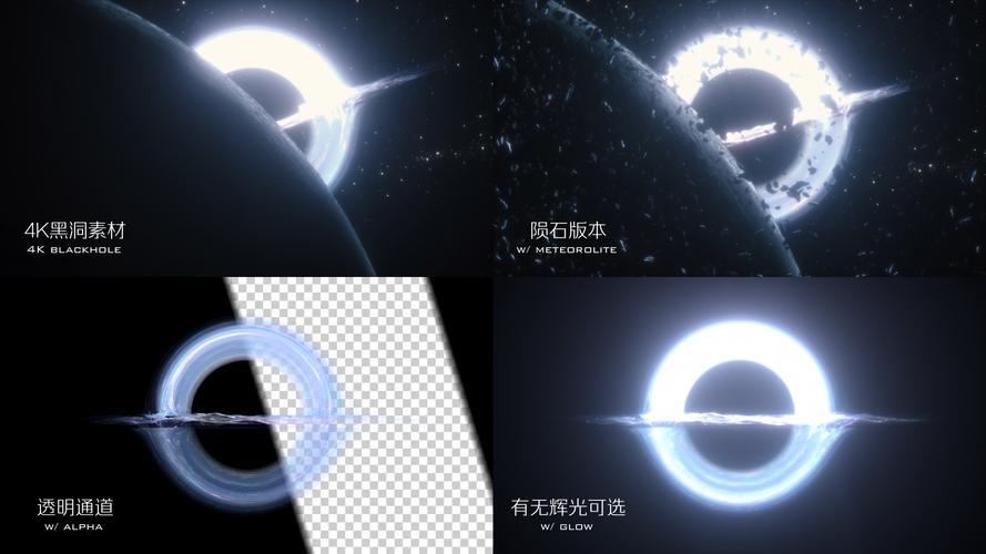 【4k】黑洞星际穿越2.0版素材包