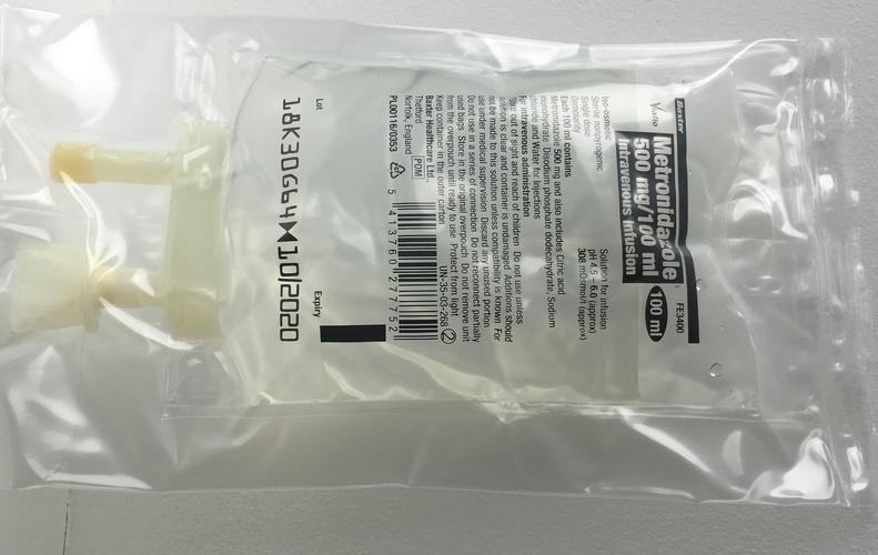 甲硝唑注射液 metronidazole injection usp/ flagyl