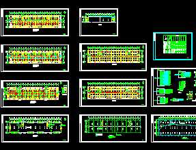某学生宿舍电气设计图
