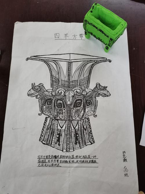 特等奖四羊方尊和后母戊鼎