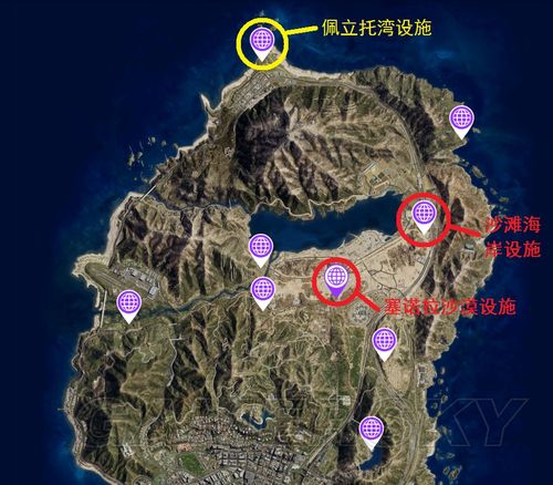 整个南洛圣都,这里我推荐的设施有两个:塞诺拉沙漠设施和沙滩海岸设施