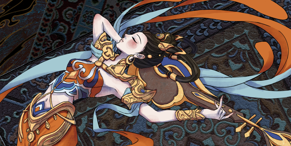 王者荣耀杨玉环遇见飞天同人