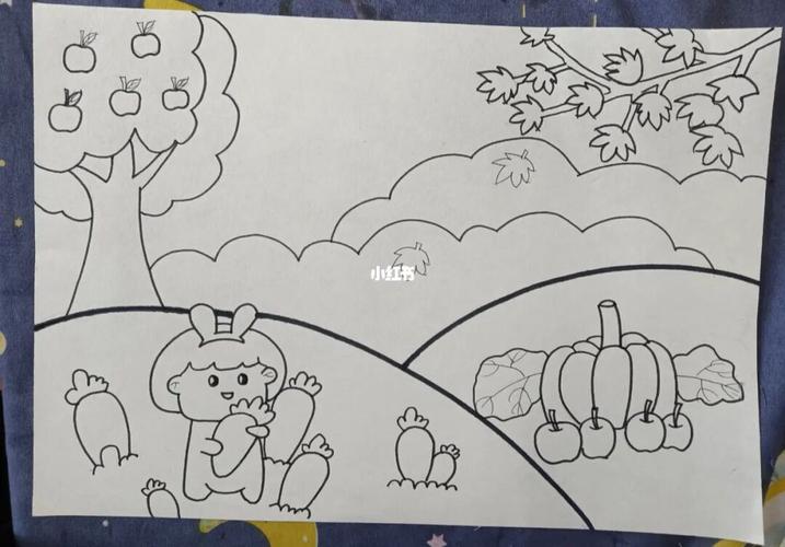 65 秋天主题儿童画来啦～_儿童画_秋天去哪玩_绘画