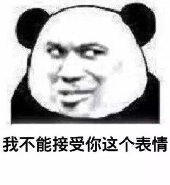 表情包名称: 我不能接受你这个表情(熊猫人教皇)关注公众号:bqbn33