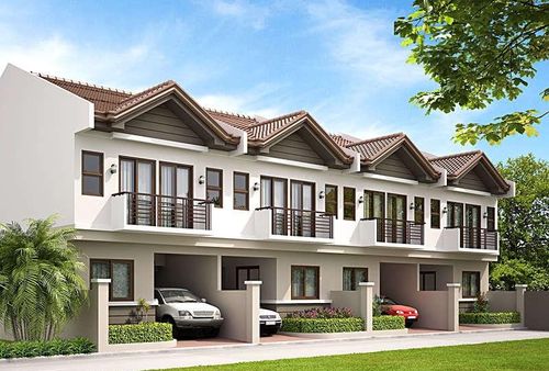 联排别墅设计效果图大全效果图