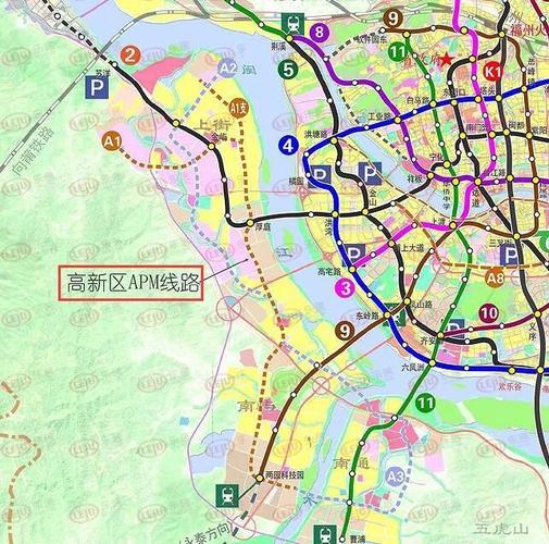最新版福州地铁远景规划曝光!市区新增9条中低运量线路!