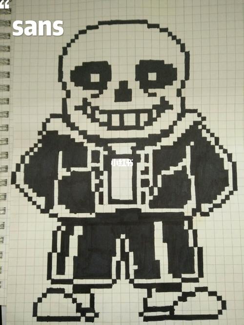 sans像素画_像素画_潮流_人文_绘画