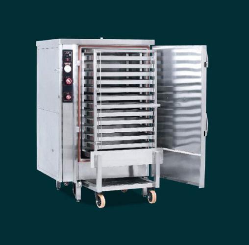 方宁厨房炊事设备24盆推车式电蒸柜不锈钢68盆推车式蒸箱馒头蒸房