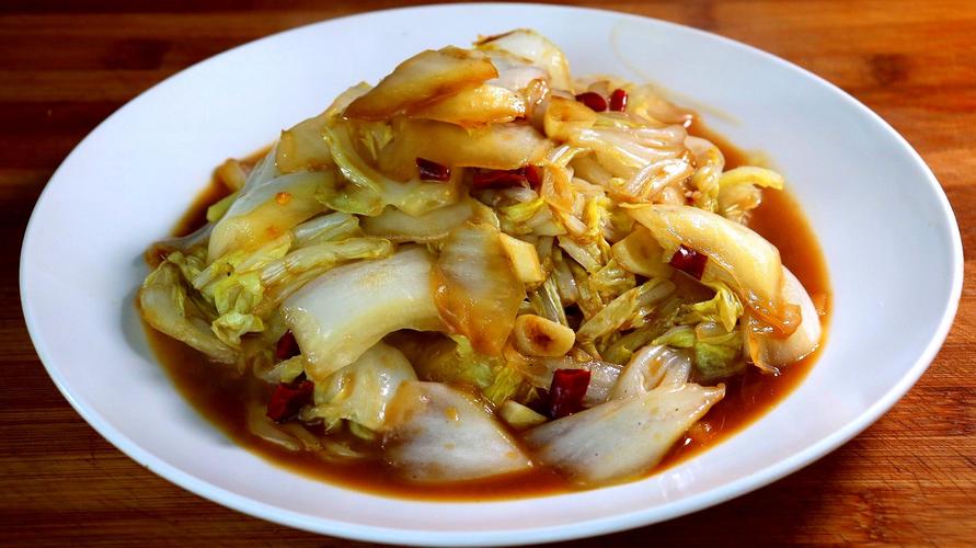 大厨教你醋溜白菜,酸辣开胃又下饭,比肉还好吃,做法家常