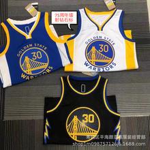 nba球衣 勇士队75周年钻石标 11号汤普森 刺绣版 篮球球衣