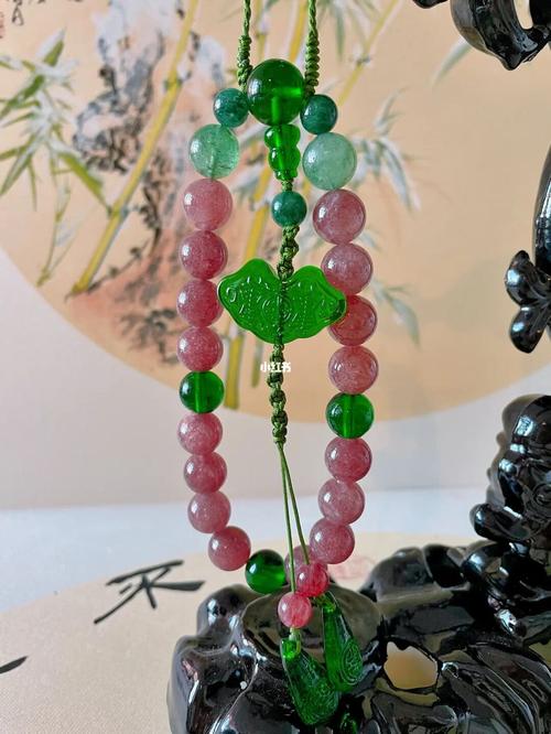 复刻清宫旧藏十八子手串,玲珑吉祥_手串_珠宝_佛教_夏天去哪玩_翡翠