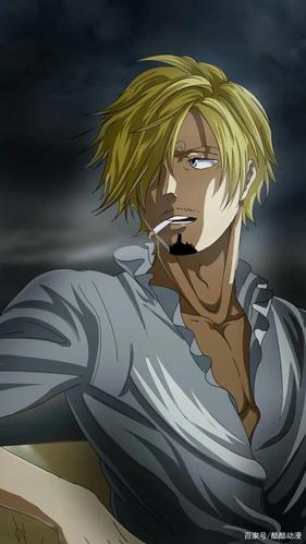 《海贼王》山治壁纸完美诠释:最帅的绅士海贼厨师!