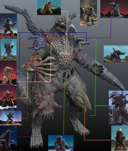 " data-lemmaid="18103055">奈克赛斯·奥特曼 /a>》中登场的异生兽