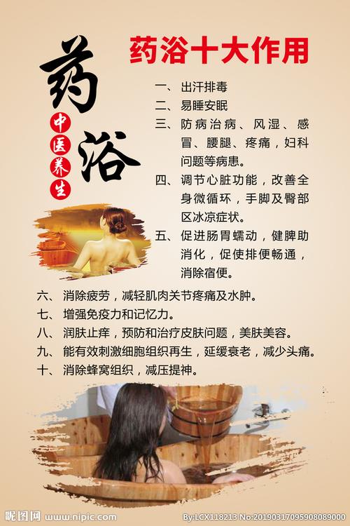 药浴十大作用图片